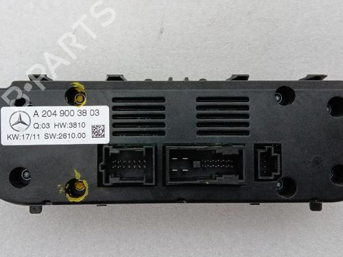 Climate control MERCEDES-BENZ C-CLASS (W204) C 220 CDI (204.008) | BP40502802I5 - Image 2