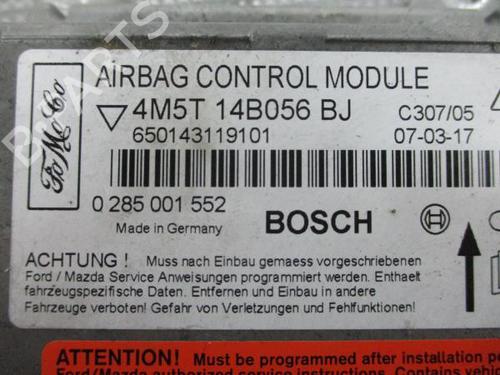 ECU airbags FORD FOCUS II Turnier (DA_, FFS, DS)  | BP16601188M53
