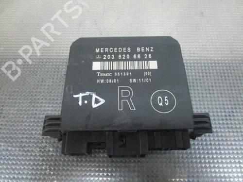 Electronic module MERCEDES-BENZ C-CLASS (W203) C 200 Kompressor (203.042) TRAS DTO