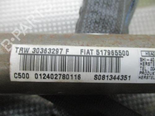 Right curtain airbag FIAT PUNTO Hatchback Van (199_) 1.3 D Multijet | BP16607153C12 