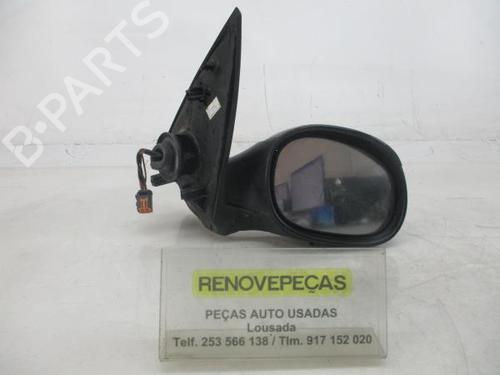 Used Right mirror PEUGEOT 206 SW (2E/K) 1.4 HDi (68 hp) 16607603