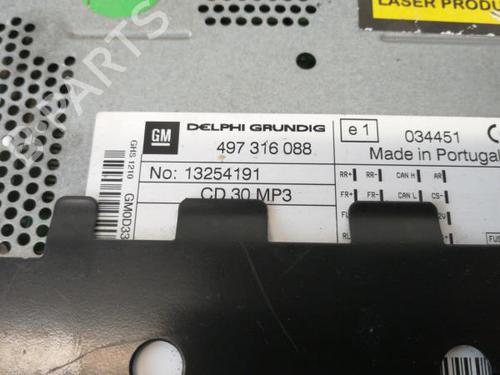 Radio OPEL CORSA D (S07)  | BP16609867E6