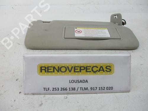 Used Right sun visor PEUGEOT 407 SW (6E_, 6D_) 2.0 (136 hp) 16610200