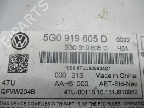 Radio VW GOLF VII (5G1, BQ1, BE1, BE2) 1.6 | BP16611222E6 
