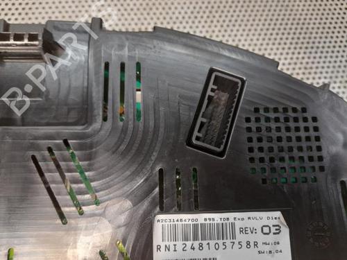 Instrument cluster RENAULT MEGANE III Hatchback (BZ0/1_, B3_) 1.5 dCi | BP16617930C47 