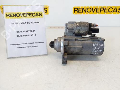 Used Starter Starter SEAT IBIZA IV (6J5, 6P1) 1.6 TDI (90 hp) 16618232 16618232