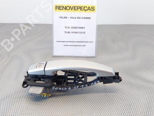 Maniglia esterna anteriore sinistra OPEL CORSA D (S07) [2006-2015]  19038536