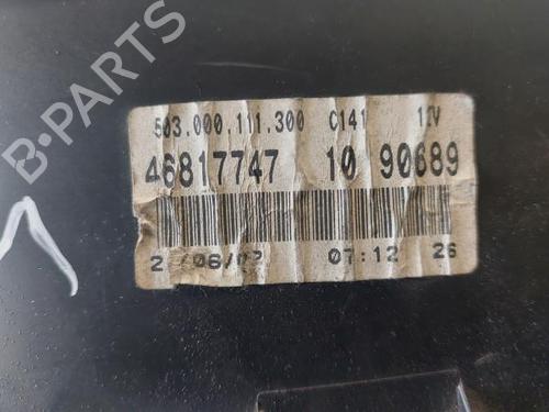 Instrument cluster FIAT DOBLO Box Body/MPV (223_) 1.9 D (223ZXB1A) | BP16620364C47