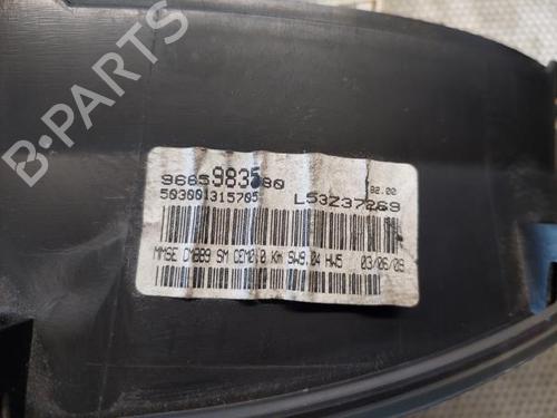 Instrument cluster CITROËN BERLINGO MULTISPACE (B9)  | BP16625320C47