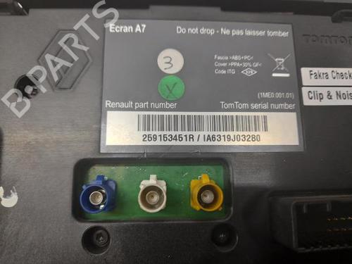 Radio RENAULT MEGANE III Grandtour (KZ0/1) 1.9 dCi (KZ0J, KZ0N, KZ1S) | BP16625510E6 