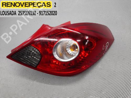 Right taillight OPEL CORSA D (S07) 1.4 (L08, L68) (90 hp) 5 PINOS