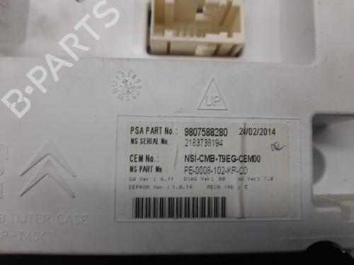 Instrument cluster PEUGEOT 308 II (LB_, LP_, LW_, LH_, L3_) 1.6 HDi | BP16627250C47 