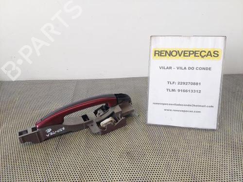 Rear right exterior door handle PEUGEOT 407 SW (6E_, 6D_) 2.2 HDi 170 VERMELHO