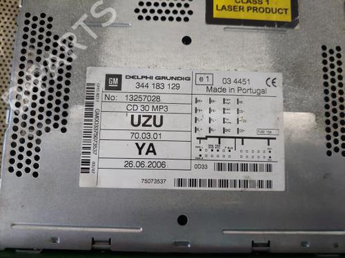 Radio OPEL CORSA D (S07) 1.3 CDTI (L08, L68) | BP16629189E6 