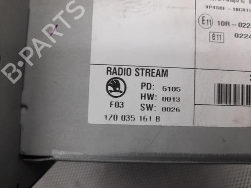 Radio SKODA OCTAVIA II (1Z3) 1.9 TDI | BP16629627E6 