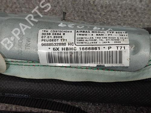 Right curtain airbag PEUGEOT 308 SW I (4E_, 4H_) 1.6 HDi | BP16632659C12 