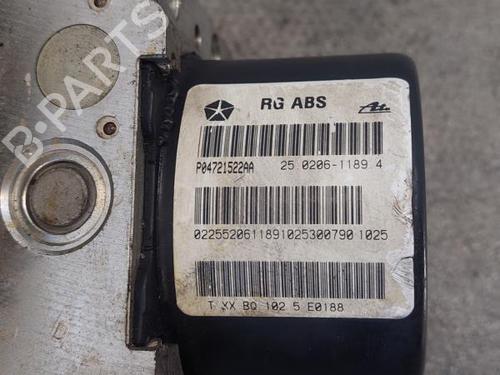 ABS pump CHRYSLER VOYAGER IV (RG, RS) 2.5 CRD | BP18835327M43