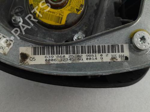 Driver airbag MERCEDES-BENZ VITO / MIXTO Van (W639) 115 CDI 4x4 (639.601, 639.603, 639.605) | BP21605707C9 