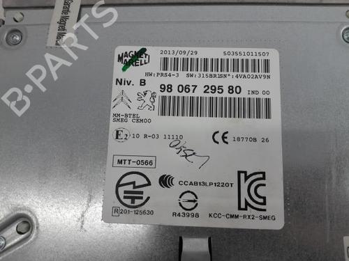 Radio PEUGEOT 208 I (CA_, CC_) 1.2 VTI 82 | BP25724253E6 