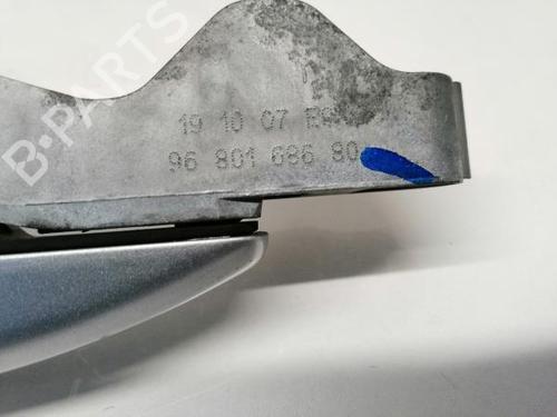 Front left exterior door handle PEUGEOT 207 (WA_, WC_)  | BP19038467C128 