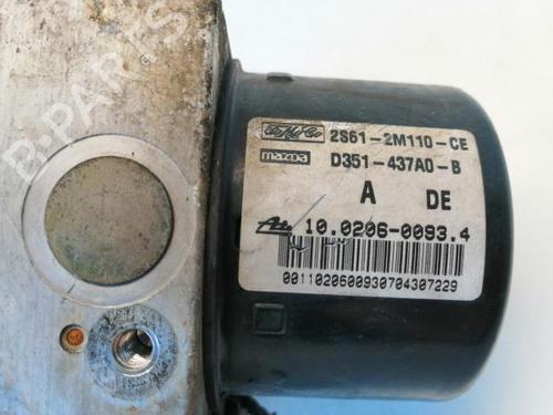 Bremsaggregat ABS FORD FIESTA V (JH_, JD_) 1.4 TDCi | BP16604656M43 
