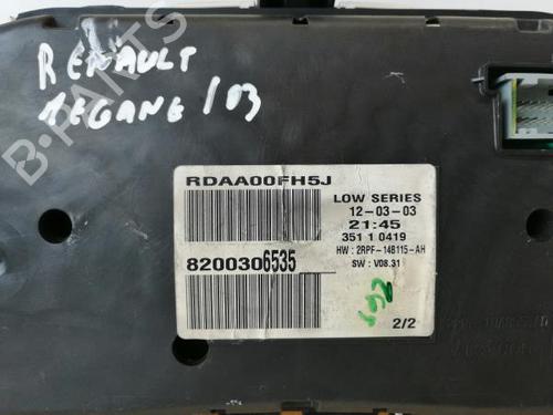 Cockpit RENAULT MEGANE II (BM0/1_, CM0/1_) 1.5 dCi (BM1F, CM1F) | BP16604726C47