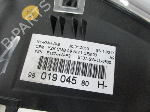 Instrument cluster PEUGEOT 208 I (CA_, CC_) | BP16595234C47