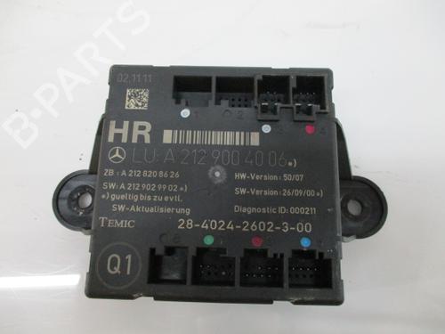 Elektronisk modul MERCEDES-BENZ E-CLASS (W212) [2009-2016]  16595252