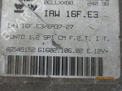 Engine control unit (ECU) FIAT PUNTO (176_) 55 1.1 | BP16595968M57 