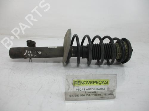 Dämpfer vorne rechts für PEUGEOT 207 (WA_, WC_) 1.4 HDi (68 hp) 16596379