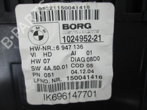 Instrument cluster BMW 1 (E87) 120 d | BP16596955C47 