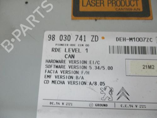 Radio PEUGEOT 208 I (CA_, CC_) 1.4 HDi | BP16599497E6