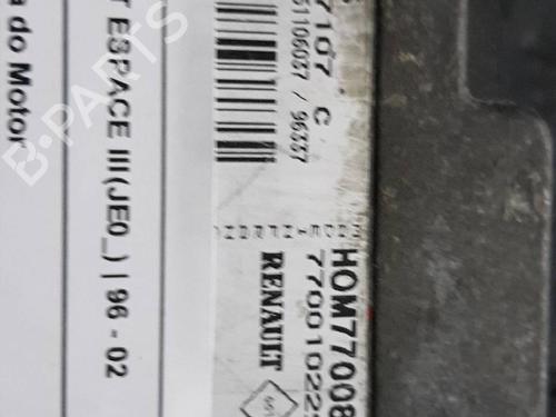 Engine control unit (ECU) RENAULT ESPACE III (JE0_) | BP16593862M57