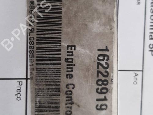 Used Engine control unit (ECU) OPEL ASTRA G Estate (T98) [1998-2005]  16593904