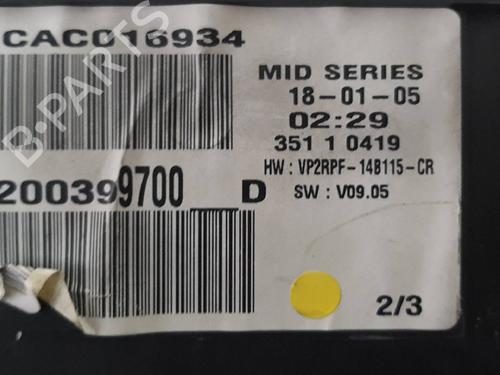 Instrument cluster RENAULT MEGANE II (BM0/1_, CM0/1_) | BP16594231C47