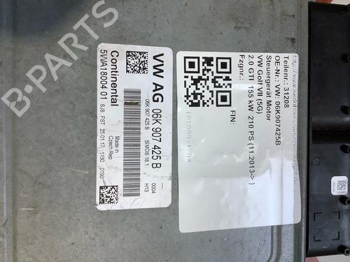 Engine control unit (ECU) VW GOLF VII (5G1, BQ1, BE1, BE2) 2.0 GTI | BP34345406M57 - Image 4