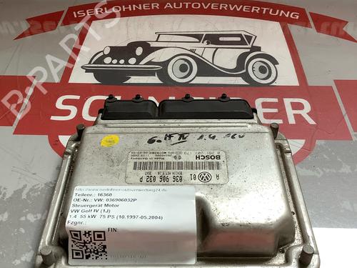 Motorstyringsenhed Motorstyringsenhed VW GOLF IV (1J1) 1.4 16V (75 hp) 34331140 34331140