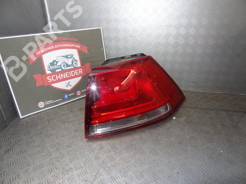 Used Right taillight VW GOLF VII (5G1, BQ1, BE1, BE2) 1.2 TSI (105 hp) 5628041