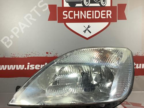 Used Left headlight FORD FIESTA V (JH_, JD_) 1.25 16V (75 hp) 15224157