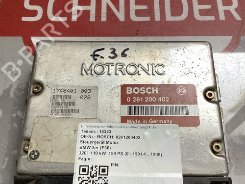 Engine control unit (ECU) BMW 3 (E36) 320 i | BP34331138M57 - Image 2