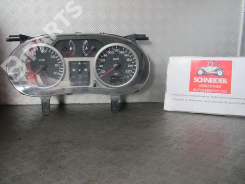 Used Instrument cluster RENAULT CLIO II (BB_, CB_) 1.2 16V (BB05, BB0W, BB11, BB27, BB2T, BB2U, BB2V, CB05,... (75 hp) 4577809