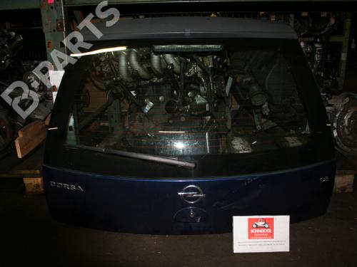 Used Tailgate OPEL CORSA C (X01) 1.0 (F08, F68) (58 hp) 4580099
