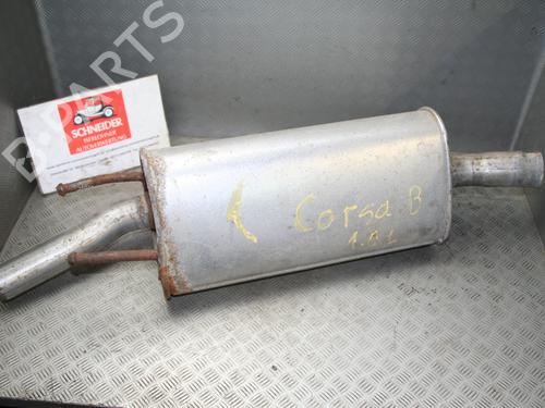 Used Exhaust system OPEL CORSA B (S93) 1.0 i 12V (F08, F68, M68) (54 hp) 15223861