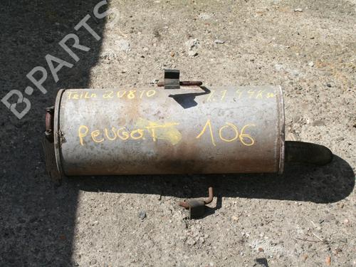 Udstødningssystem PEUGEOT 106 I (1A, 1C) 1.1 (60 hp) 15223380