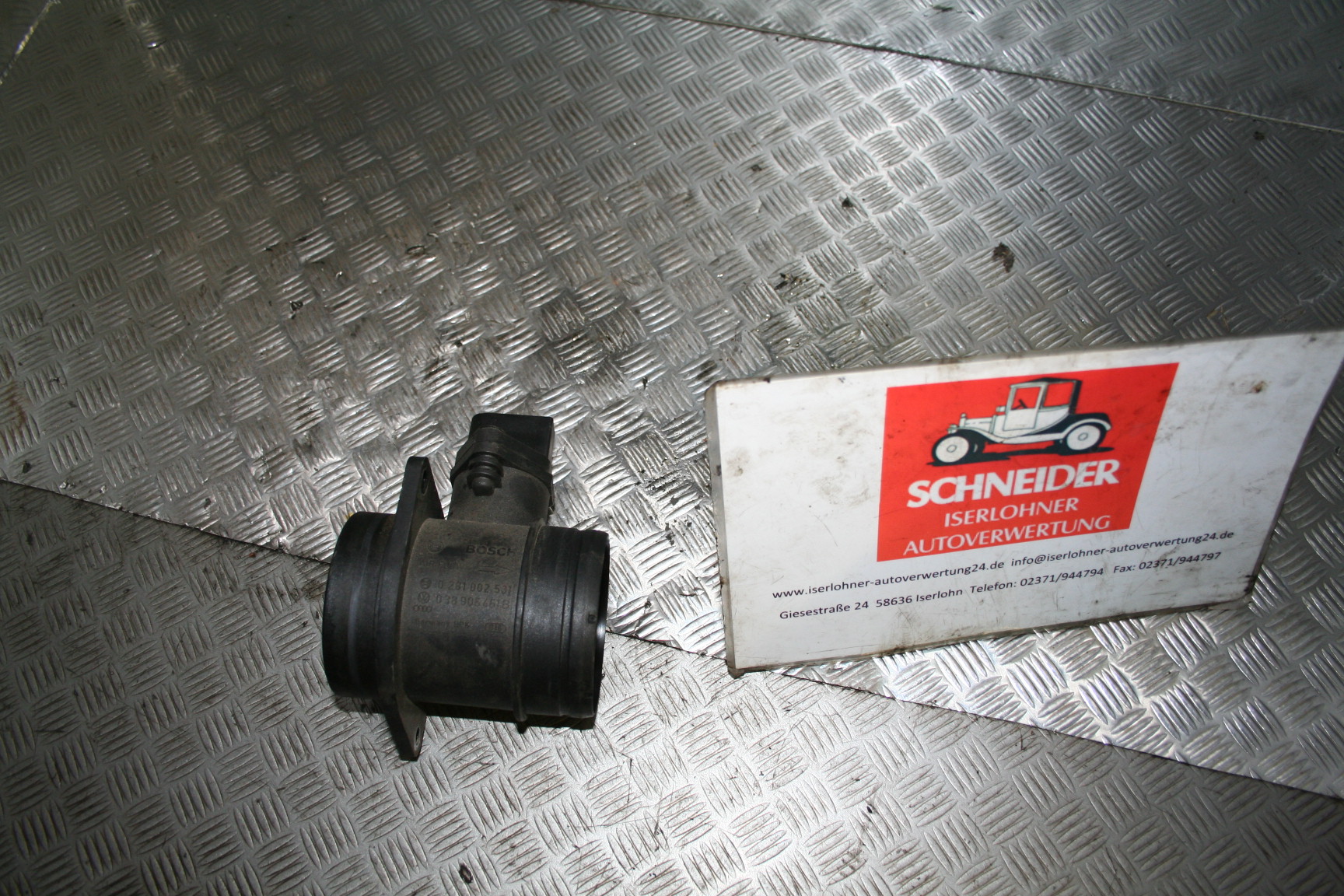 Mass air flow sensor VW POLO (9N_) 1.4 TDI 4580506 BParts