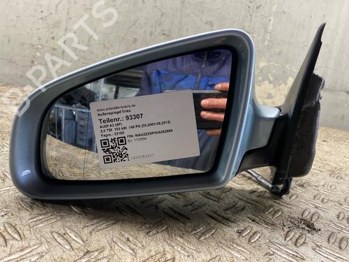 Used Left mirror AUDI A3 (8P1) 2.0 TDI 16V (140 hp) 33014602