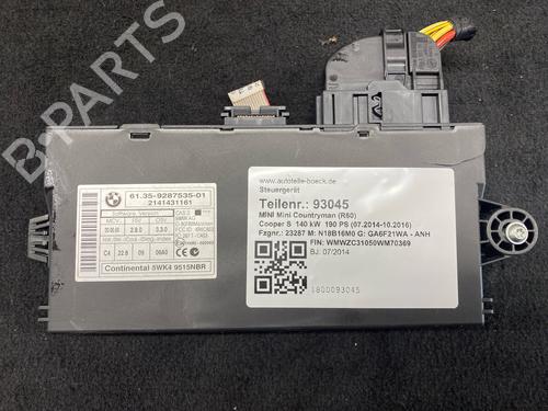Used Control unit Control unit MINI MINI COUNTRYMAN (R60) Cooper S (190 hp) 32752611 32752611