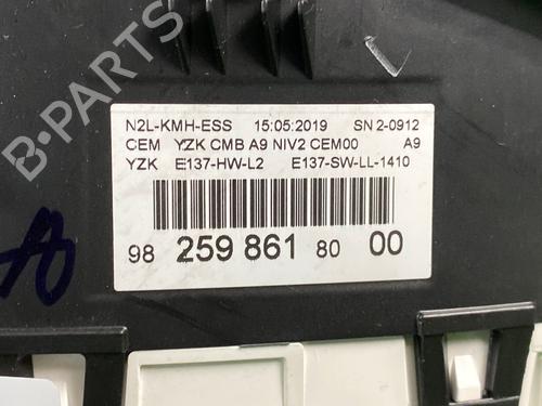 Instrument cluster PEUGEOT 208 I (CA_, CC_) 1.2 PureTech 82 | BP15832522C47 