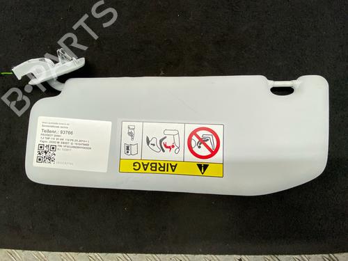Used Right sun visor Right sun visor PEUGEOT 2008 I (CU_) 1.2 THP 110 / PureTech 110 (110 hp) 33690528 33690528