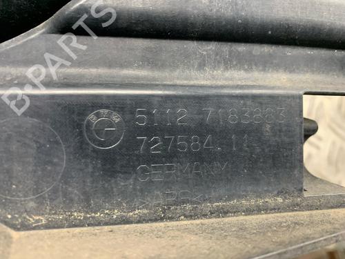 Rear bumper bracket BMW 7 (F01, F02, F03, F04) 750 i, Li xDrive | BP23654663C159 